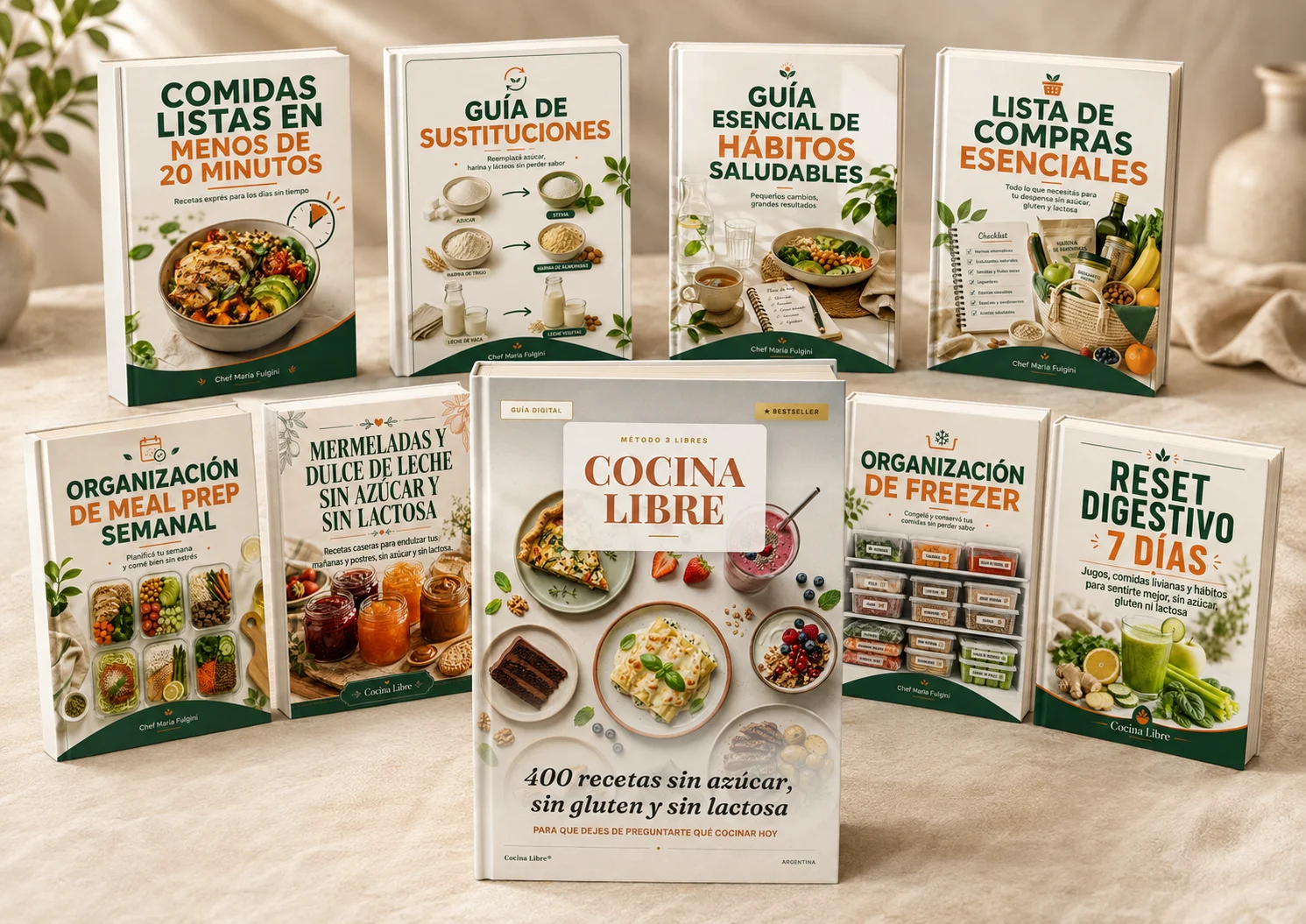Cocina Libre + 8 guías